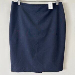 Ann Taylor Navy Pencil Skirt